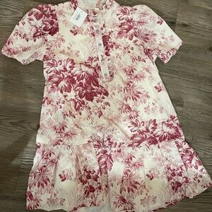Floral Button-Up Dress